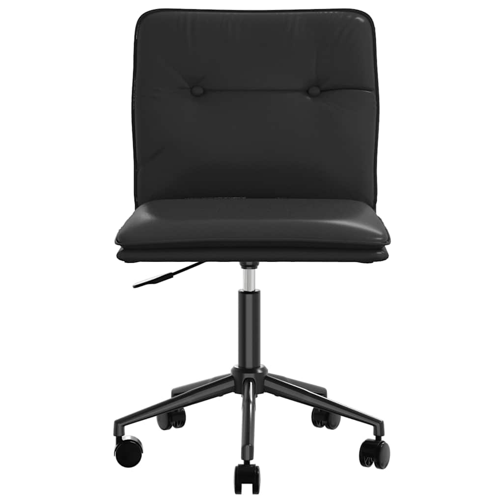Blagovaonske stolice 2 kom. crne umjetne kože