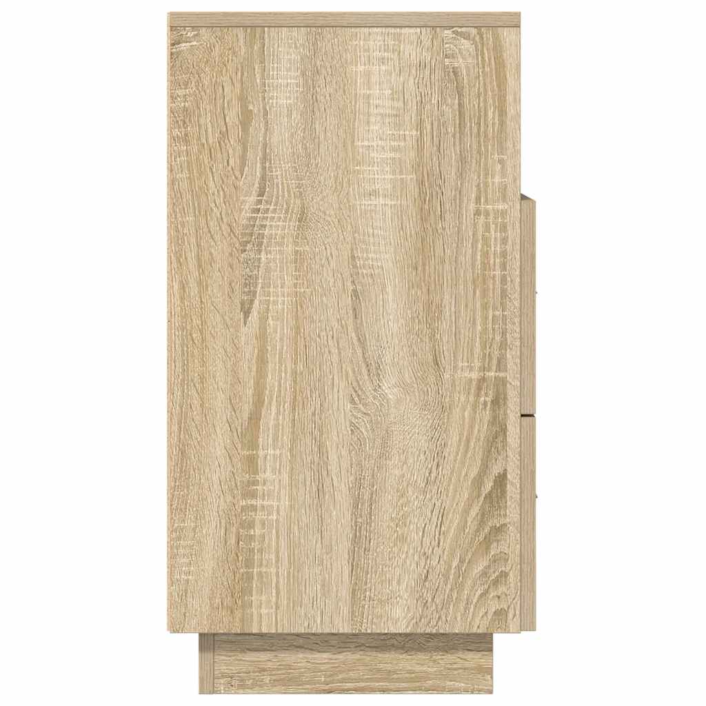 Noćni ormarići 2 kom s 2 ladice sonoma hrast 36x36x68 cm