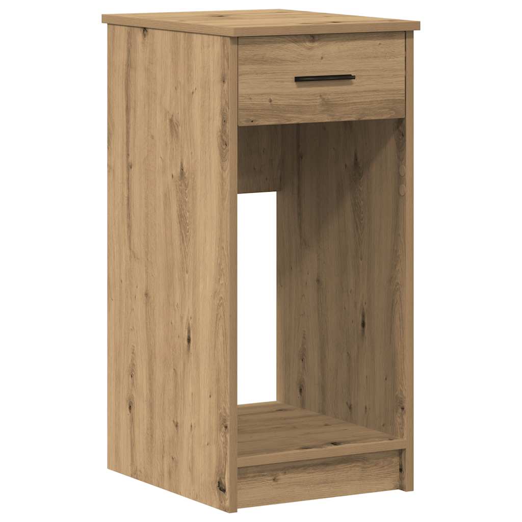 Tower stalak za računalo s ladicom boja hrasta 35x45x77 cm
