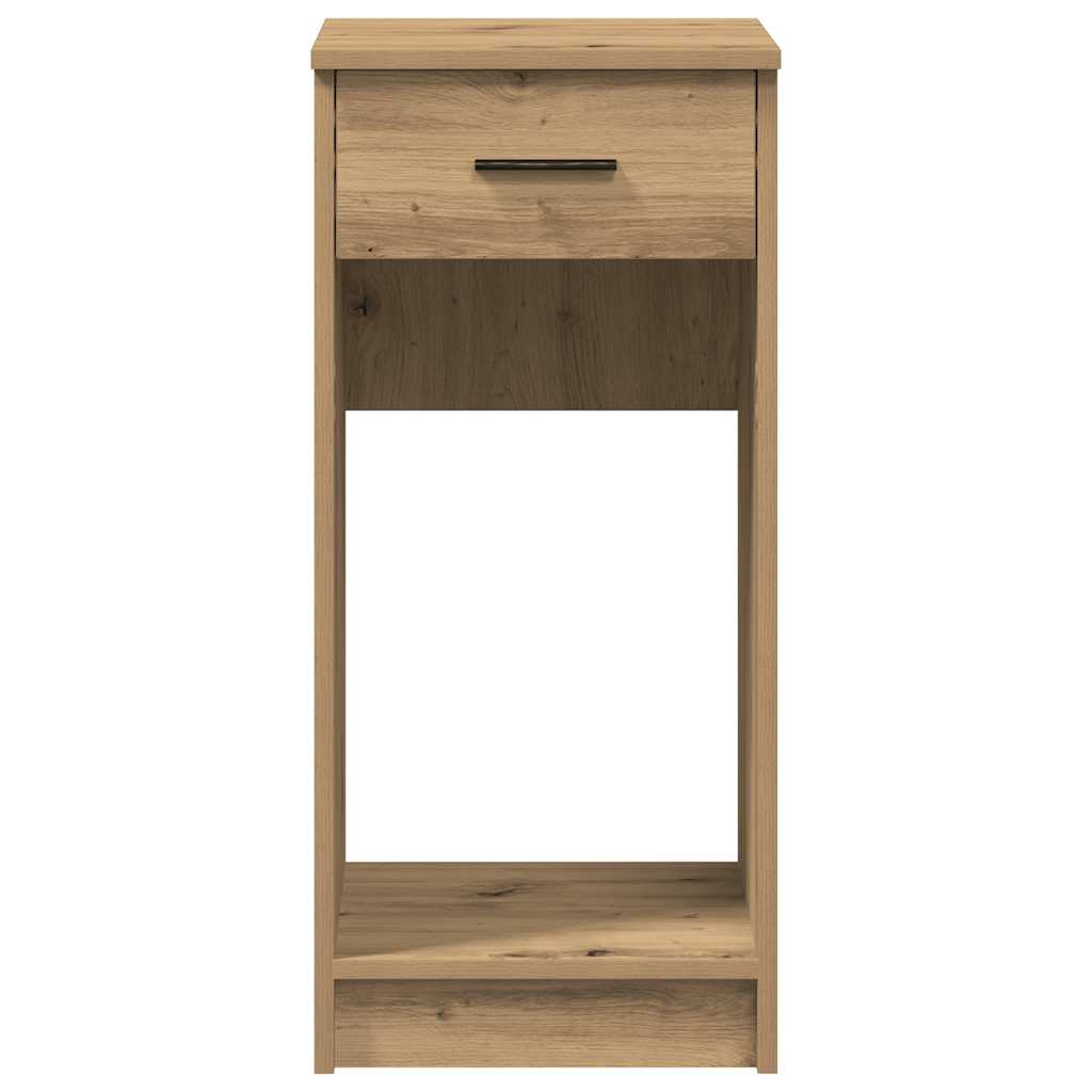 Tower stalak za računalo s ladicom boja hrasta 35x45x77 cm