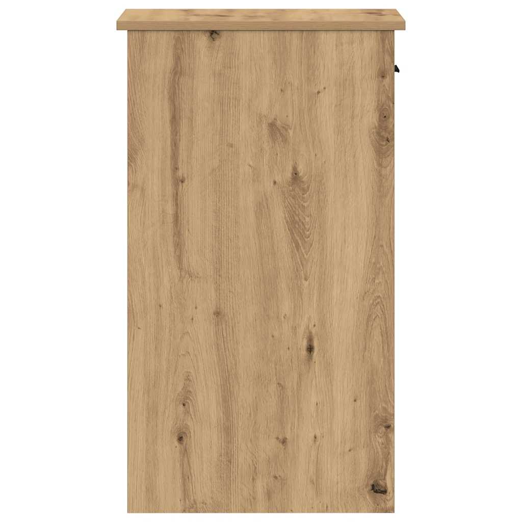 Tower stalak za računalo s ladicom boja hrasta 35x45x77 cm