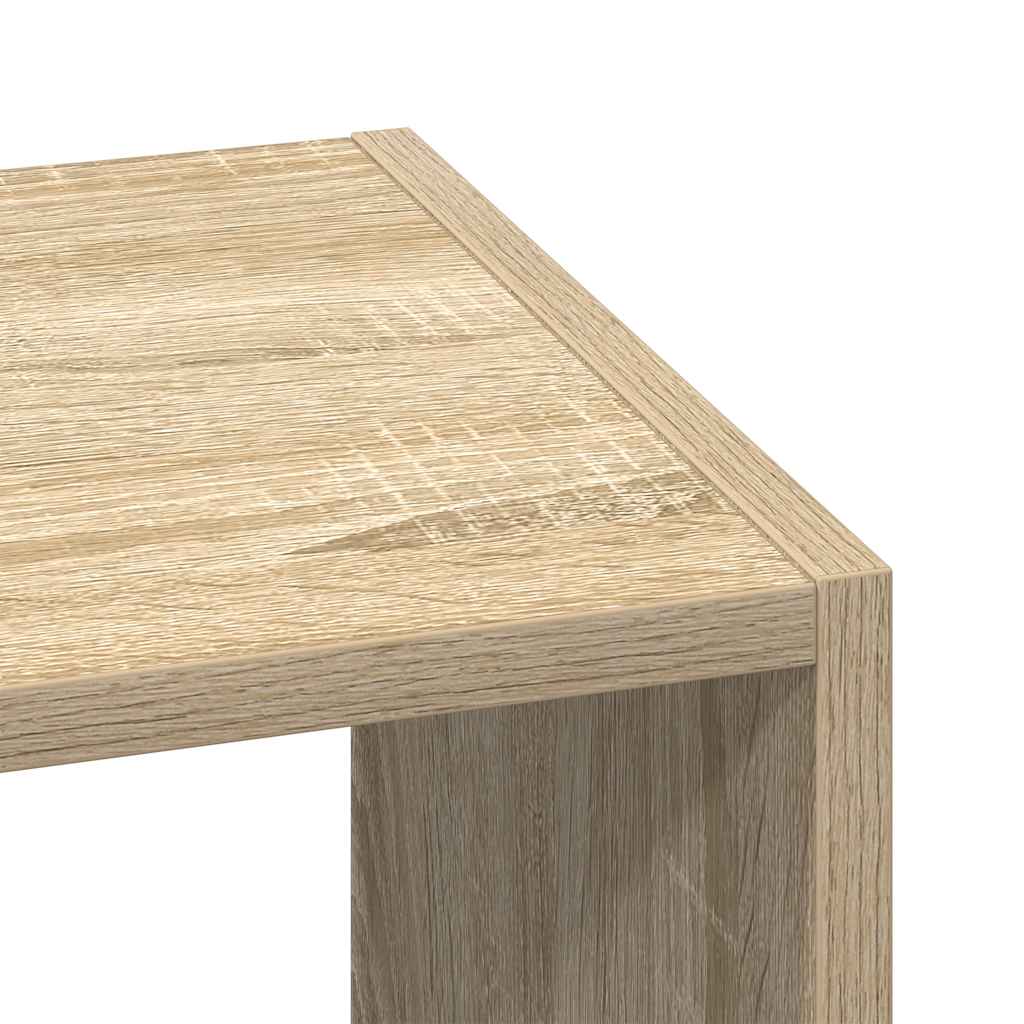 Regal za knjige složive 30x30x80 cm konstruiranog drvo