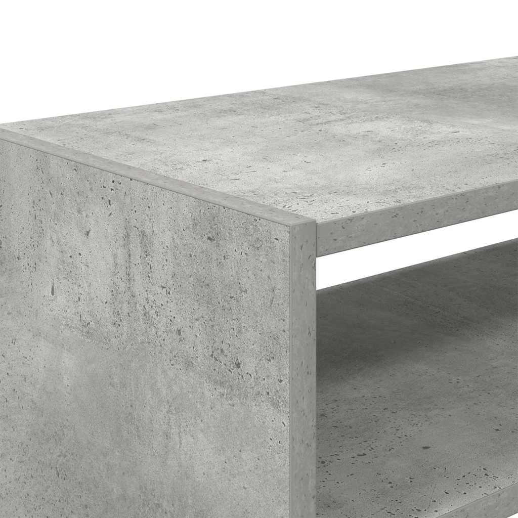 Stalci za cipele 2 kom koji se mogu složiti betonski sivi