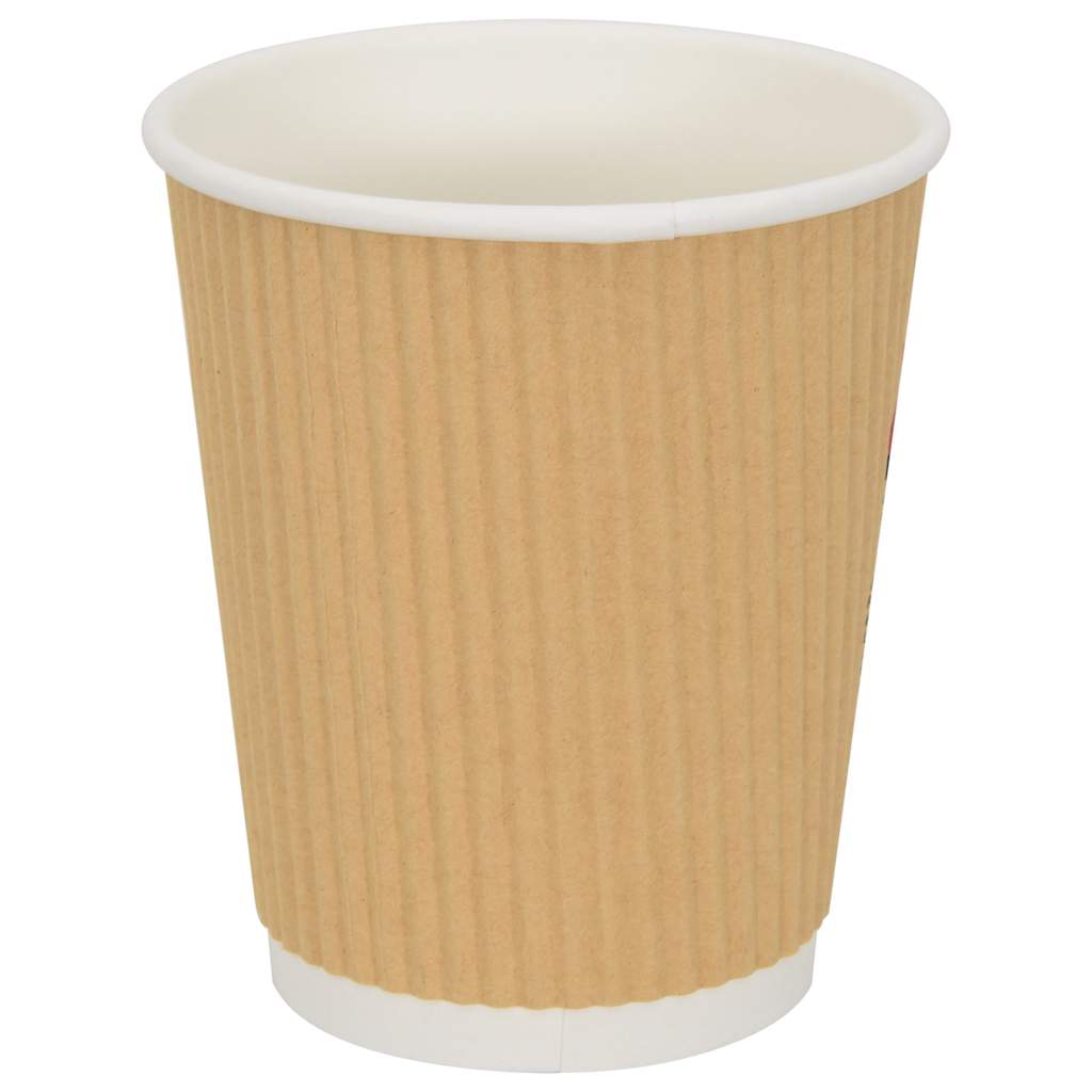 papirnate šalice za kavu 500 kom 8 oz 200 ml smeđe