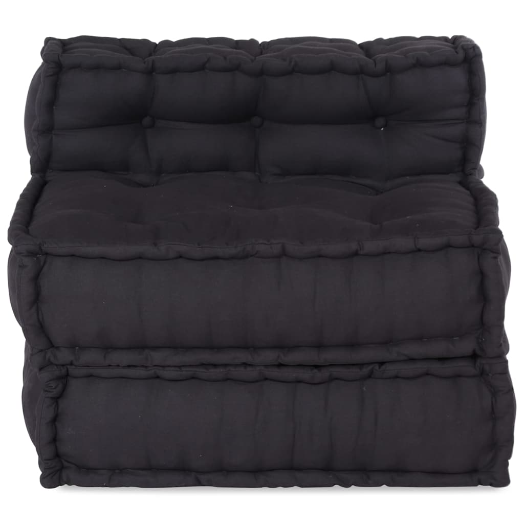 Modularna sofa Antracit 70x70x54 Tkanina