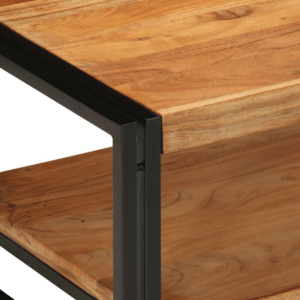Stol za kavu 70x50x38 cm puno drvo bagrem