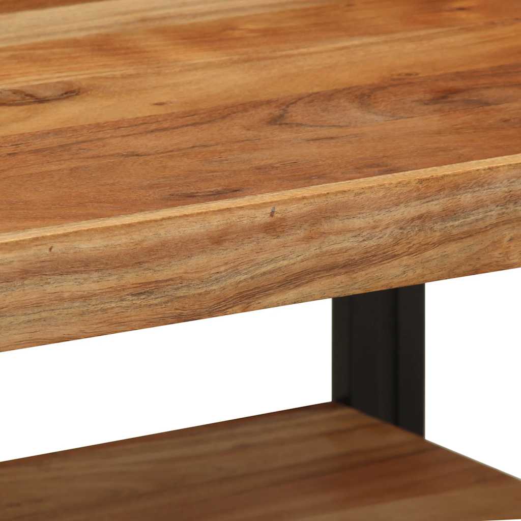 Stol za kavu 70x50x38 cm puno drvo bagrem