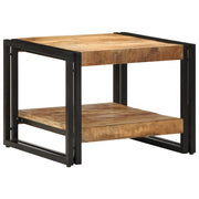 Stol za kavu 50x50x38 cm Puno grubo drvo Mango