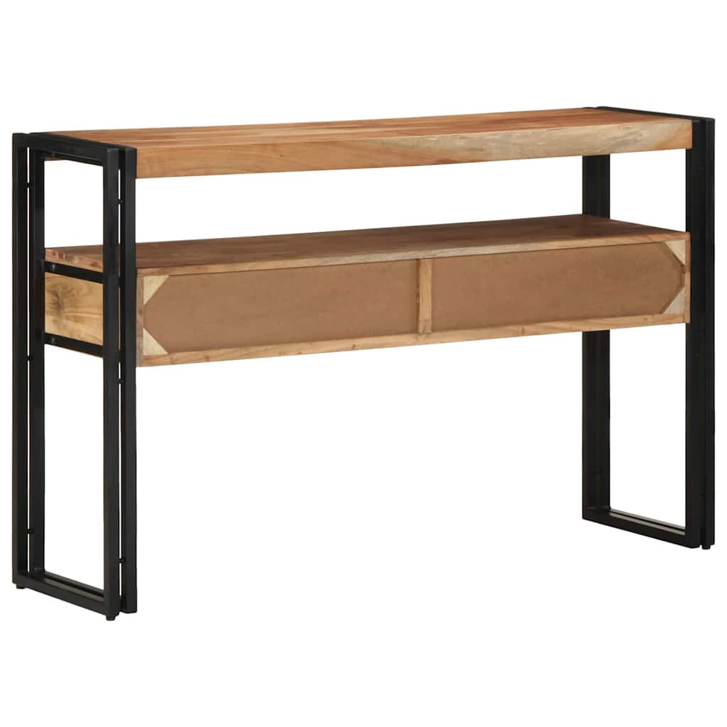 Konzolna stolica Smeđa 120 x 33 x 75 cm Čvrsto drvo akacije