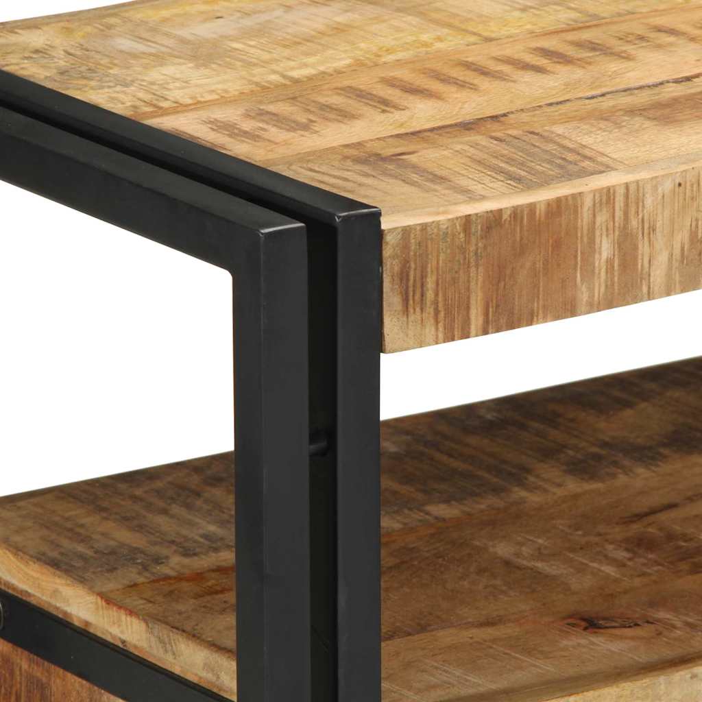Konzolna stolica Smeđa 90 x 33 x 75 cm Čvrsto drvo manga