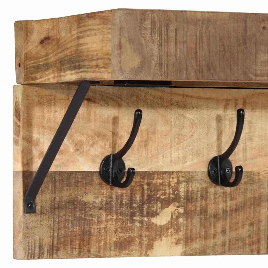 Vješalica za kapute Smeđa 73 x 19 x 23 cm Čvrsto drvo manga