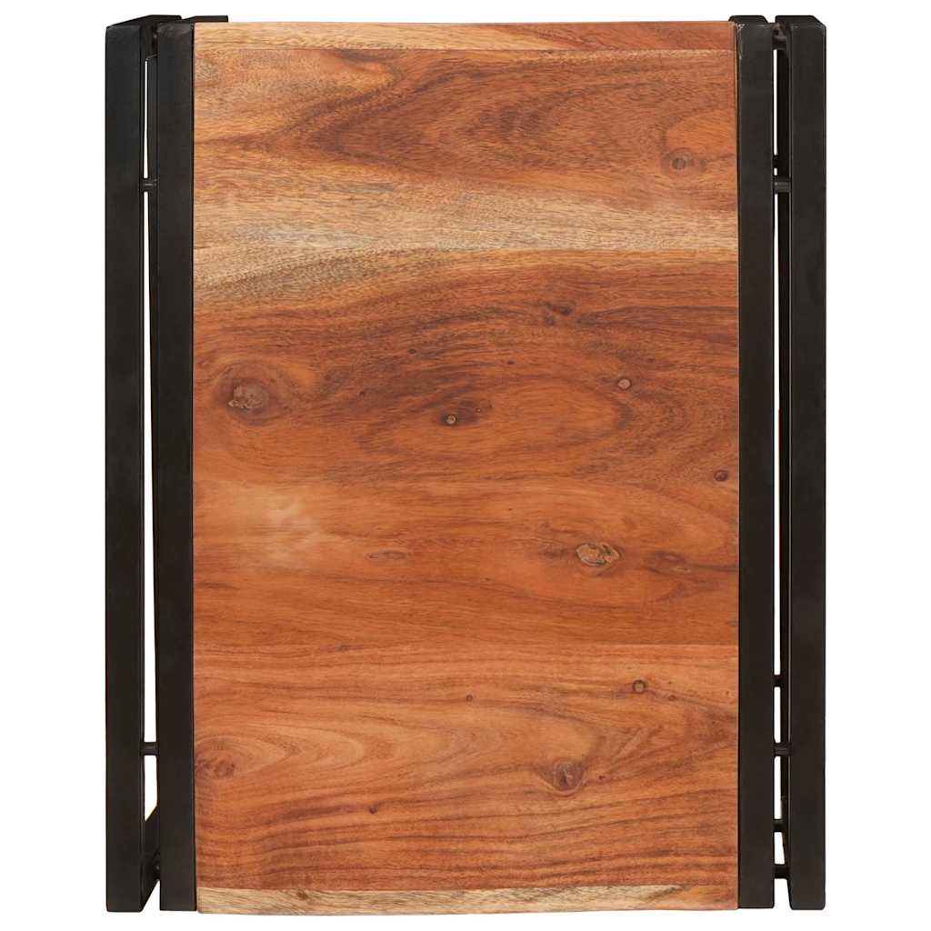 Polica za kupaonicu Smeđa 40 x 50 x 23 cm Čvrsto drvo akacije