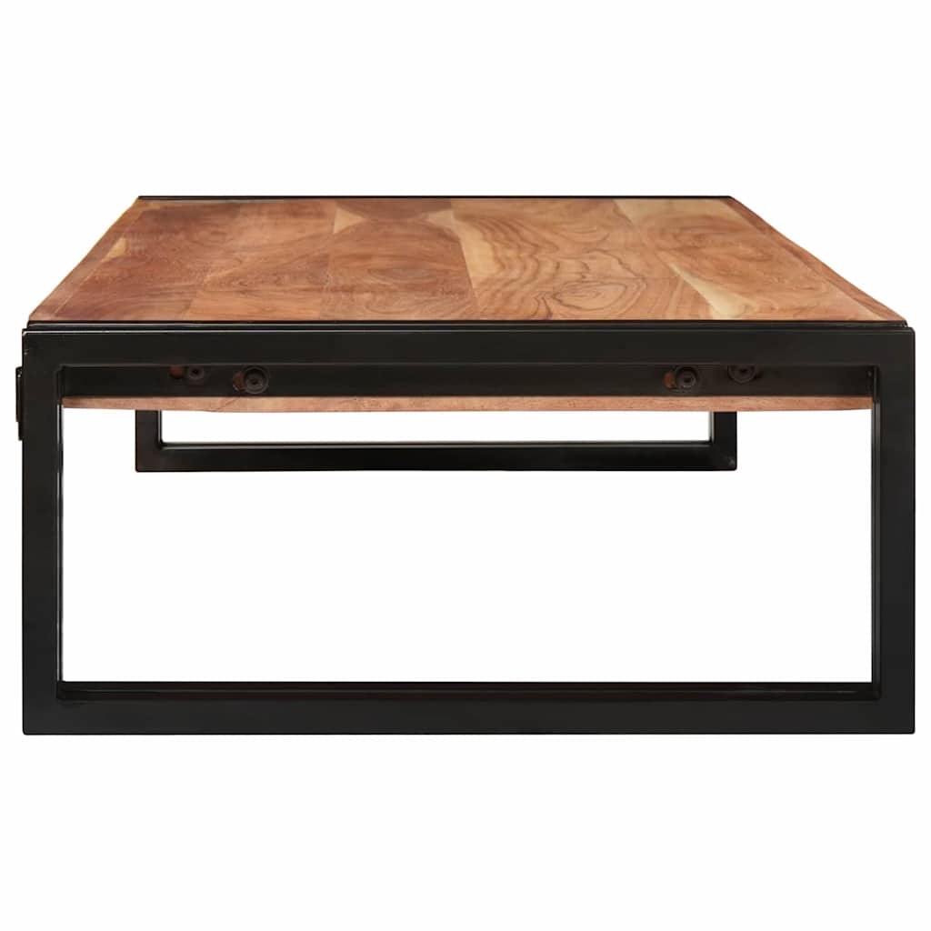 Polica za kupaonicu Smeđa 120 x 50 x 23 cm Čvrsto drvo akacije