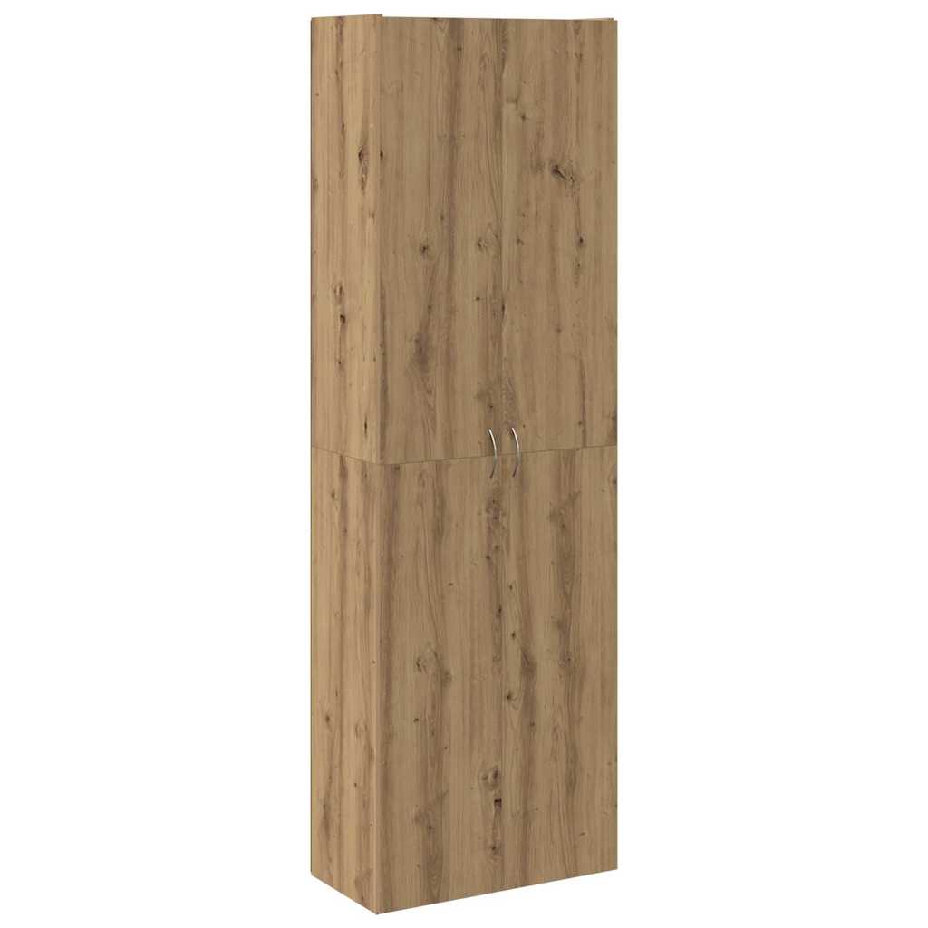 Visoka ploča Artisan hrast 60x32x190 cm izrađeno drvo
