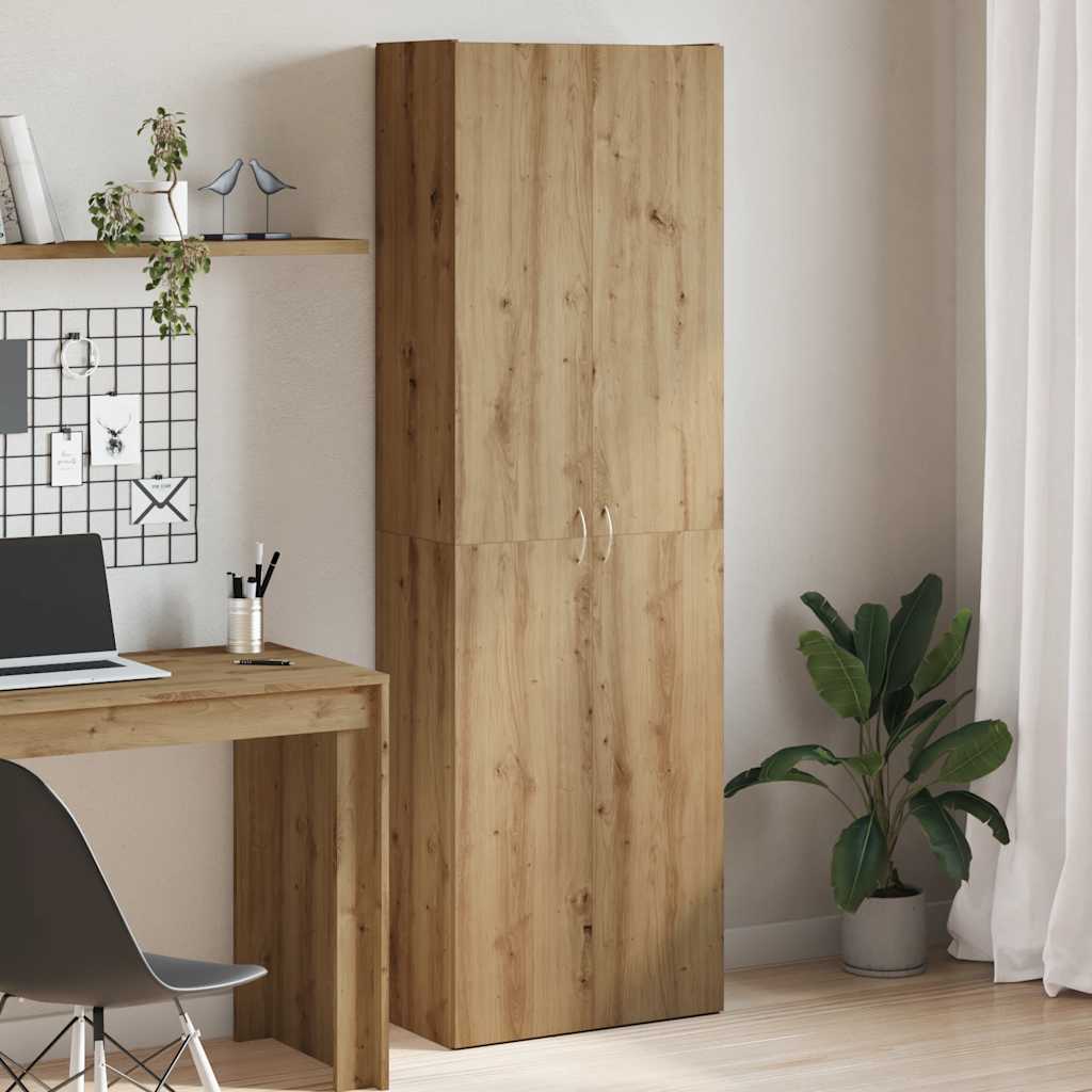 Visoka ploča Artisan hrast 60x32x190 cm izrađeno drvo