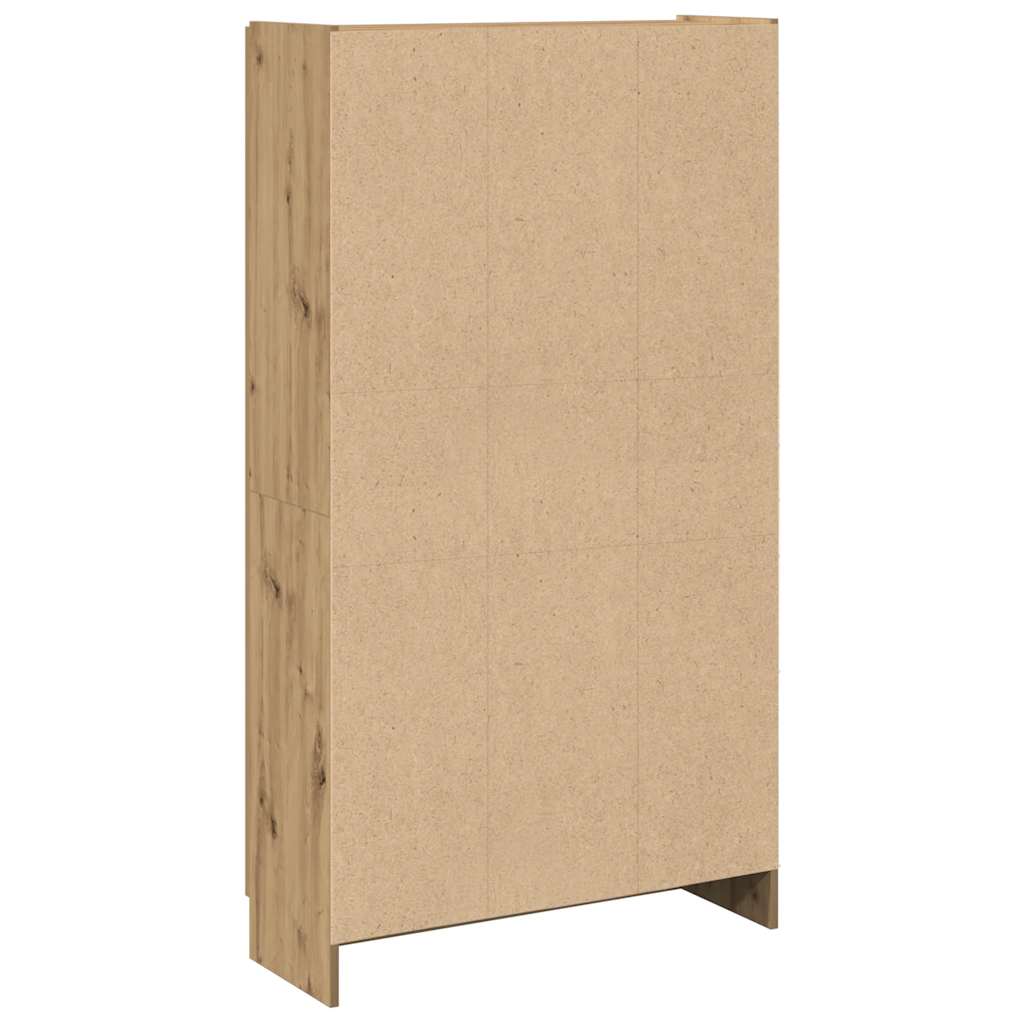 Visoka polica Artisan hrast 82,5x30,5x150 cm Inženjersko drvo