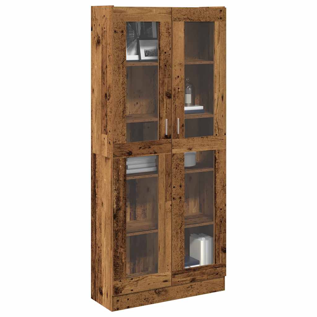 Visoka ploča staro drvo 82,5x30,5x185 cm konstruirano drvo