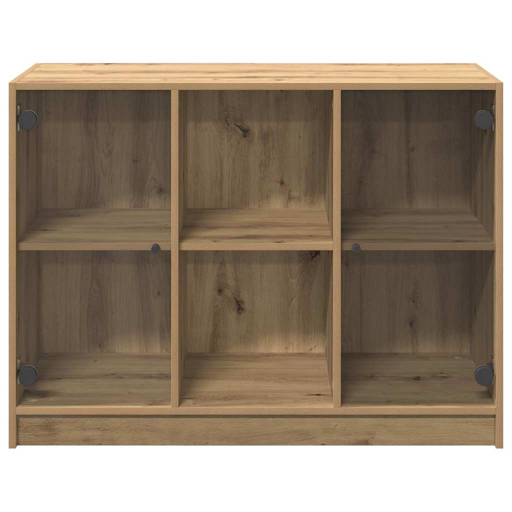 Komoda boja hrasta artisan 102x37x75,5 cm konstruirano drvo
