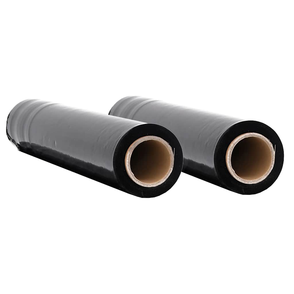 rastezljiva folija 2 kom crna 17 μm 50 cm x 300 m