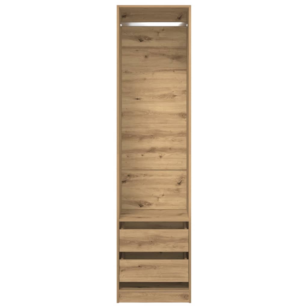 Ormar Artisan hrast 50x50x200 cm konstruirano drvo