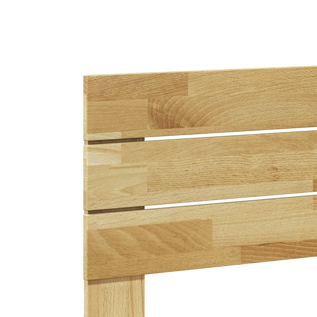 Uzglavlje 120 cm Masivno drvo Hrast
