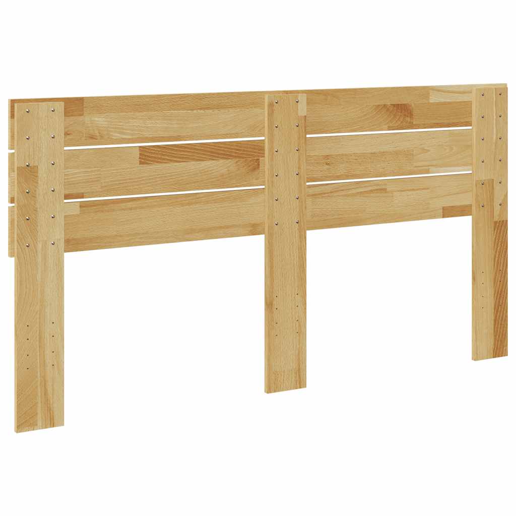 Uzglavlje 160 cm Masivno drvo Hrast