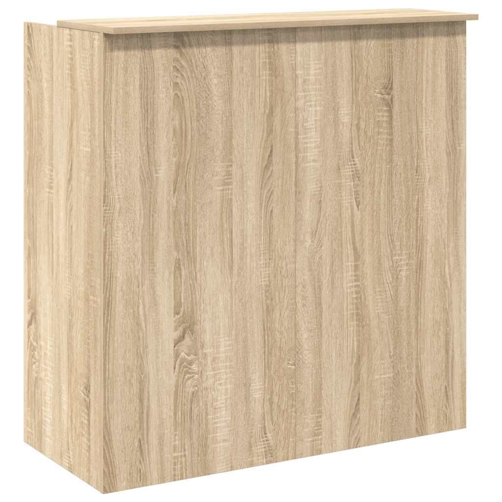 Recepcijski stol Sonoma hrast 100x50x103,5 cm Konstruirano drvo