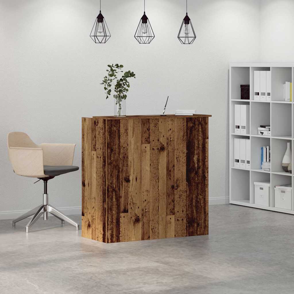 Recepcijski stol 100x50x103,5 cm od konstruiranog drva