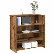 Recepcijski stol 100x50x103,5 cm od konstruiranog drva