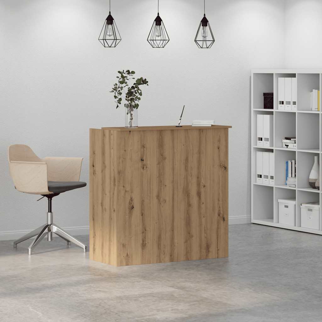 Recepcijski stol 100x50x103,5 cm od konstruiranog drva