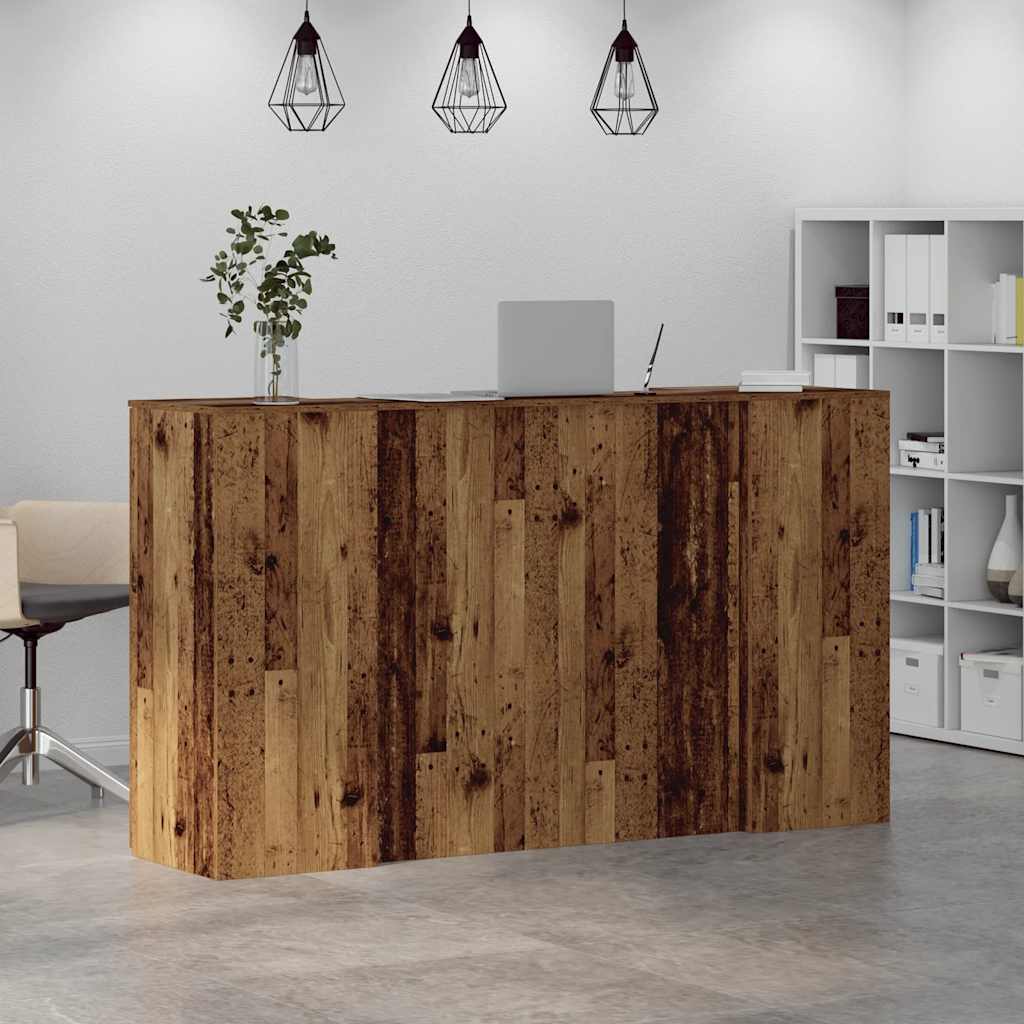 Recepcijski stol 180x50x103,5 cm od konstruiranog drva