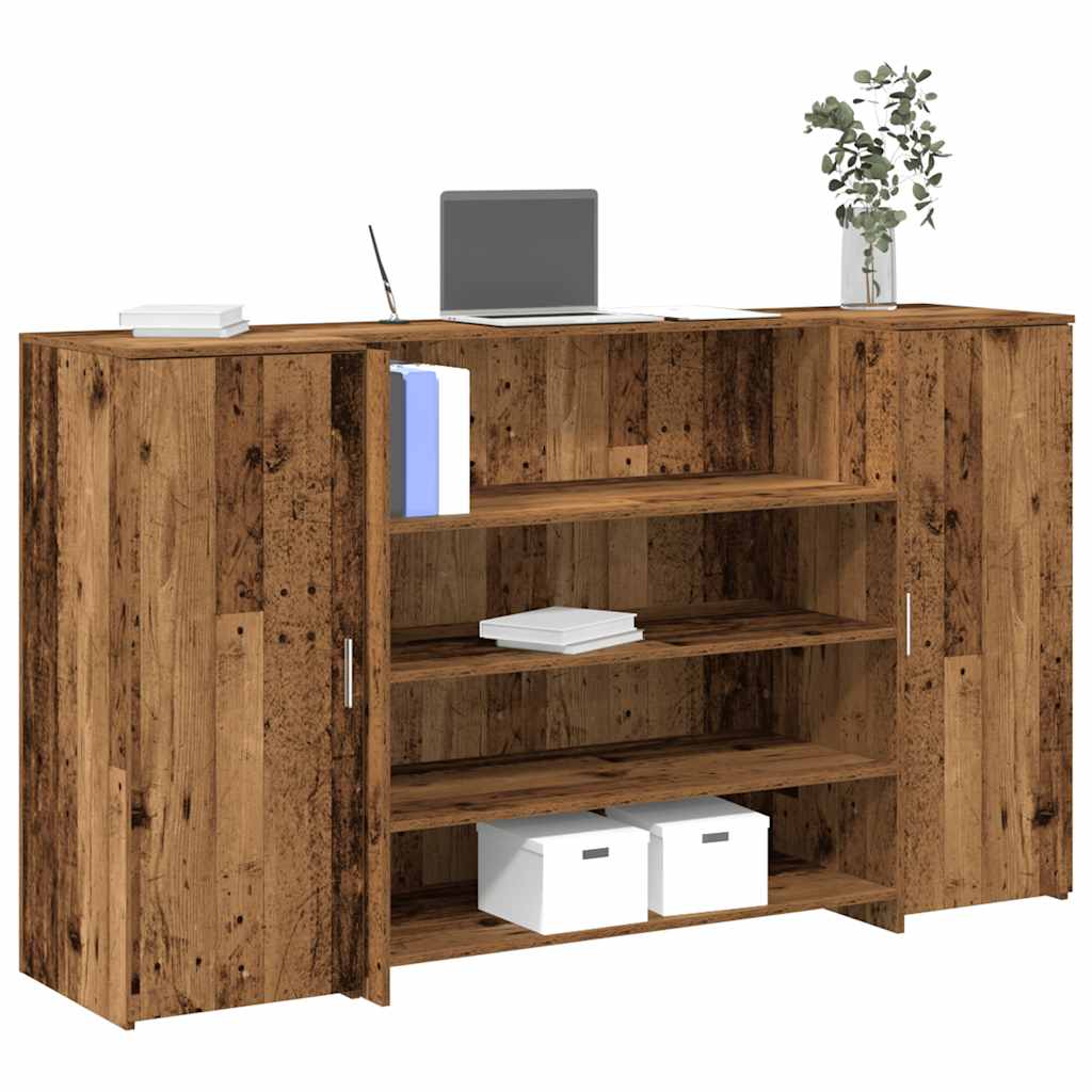 Recepcijski stol 180x50x103,5 cm od konstruiranog drva