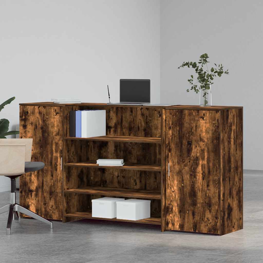Recepcijski stol 200x50x103,5 cm od konstruiranog drva