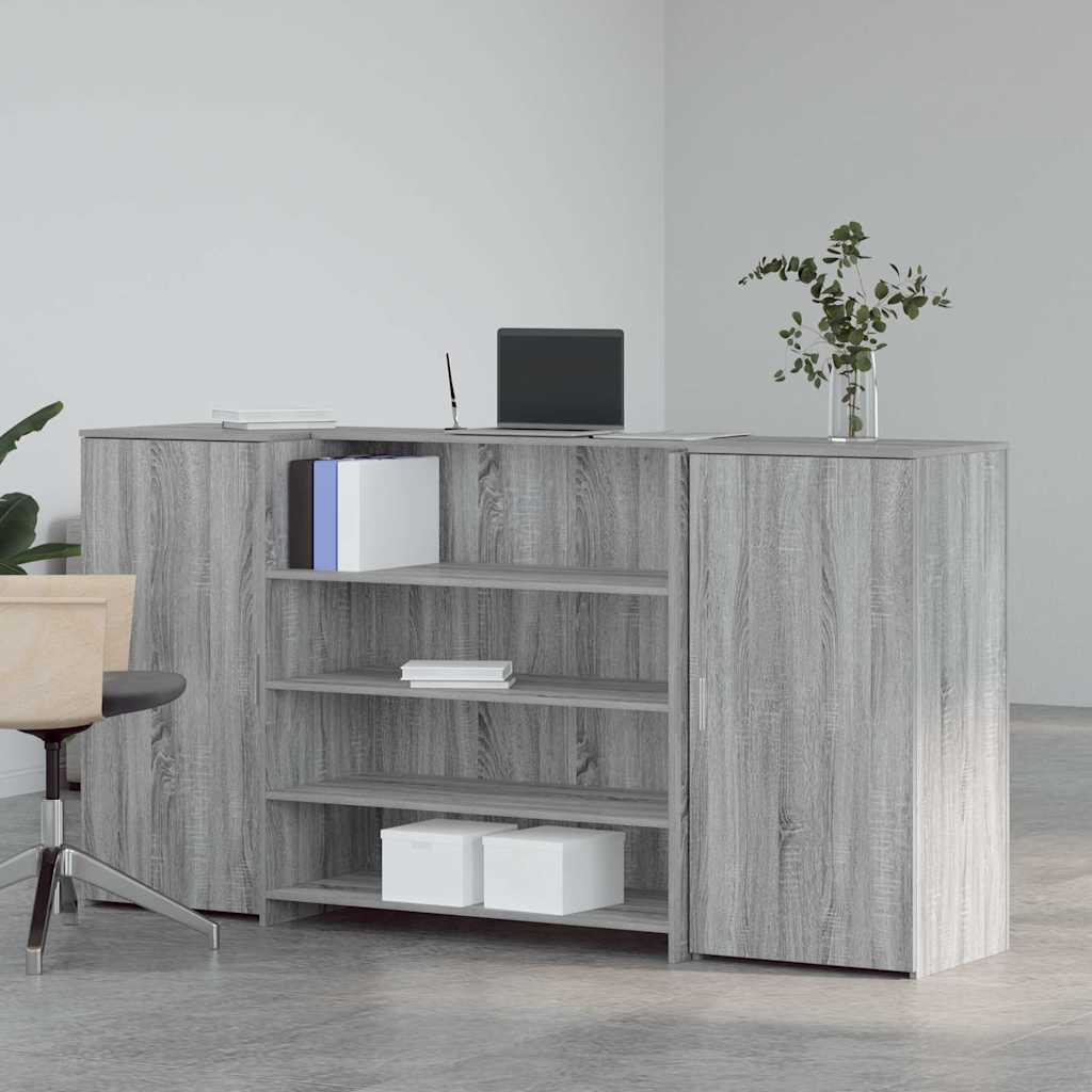 Recepcijski stol 200x50x103,5 cm od konstruiranog drva