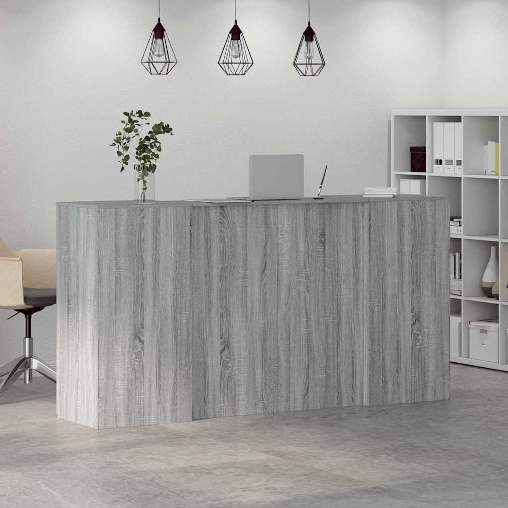 Recepcijski stol 200x50x103,5 cm od konstruiranog drva