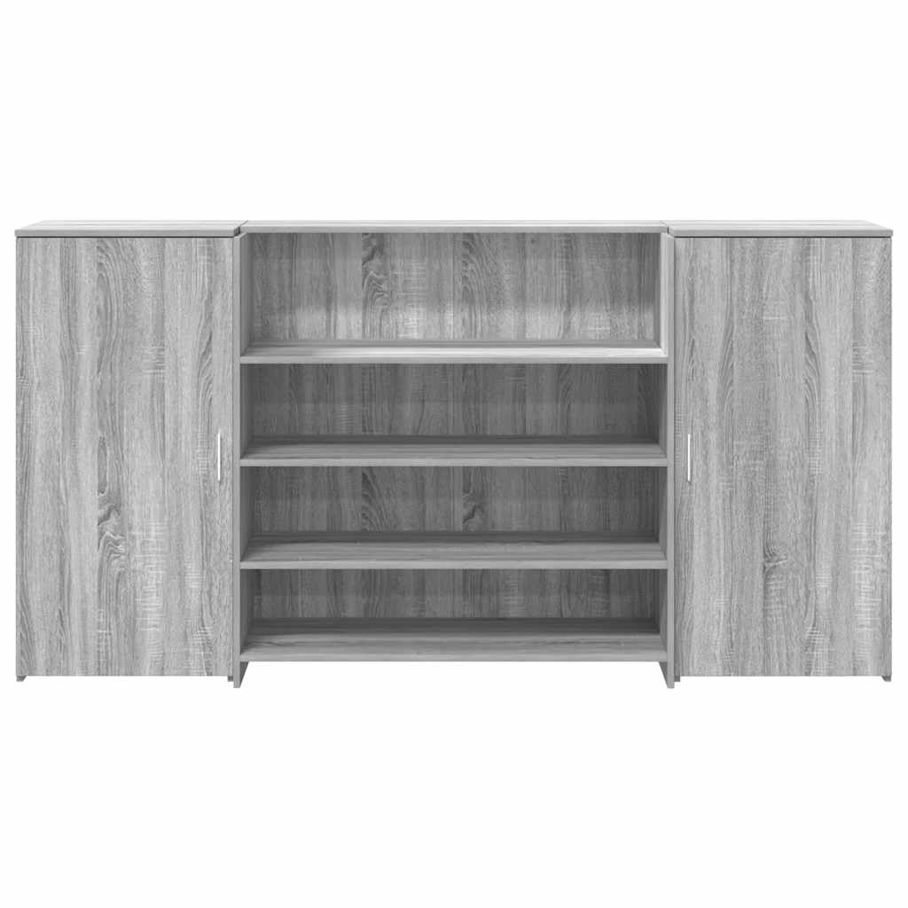 Recepcijski stol 200x50x103,5 cm od konstruiranog drva