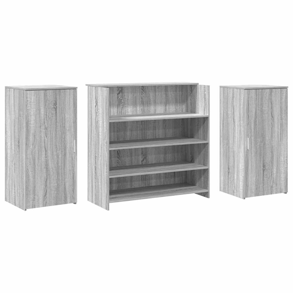 Recepcijski stol 200x50x103,5 cm od konstruiranog drva