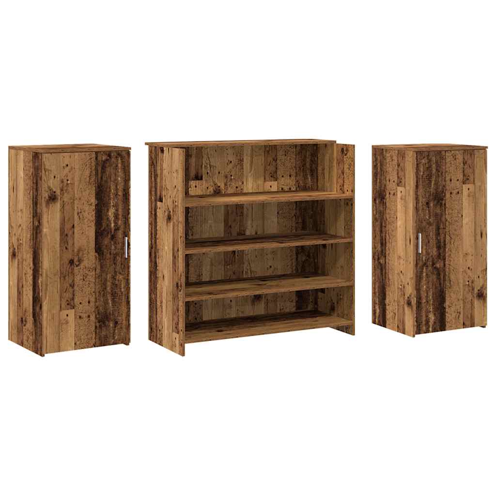 Recepcijski stol 200x50x103,5 cm od konstruiranog drva