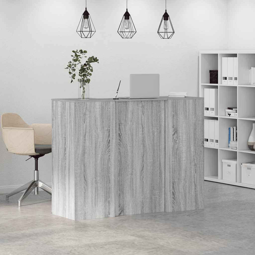 Recepcijski stol 135x50x103,5 cm od konstruiranog drva