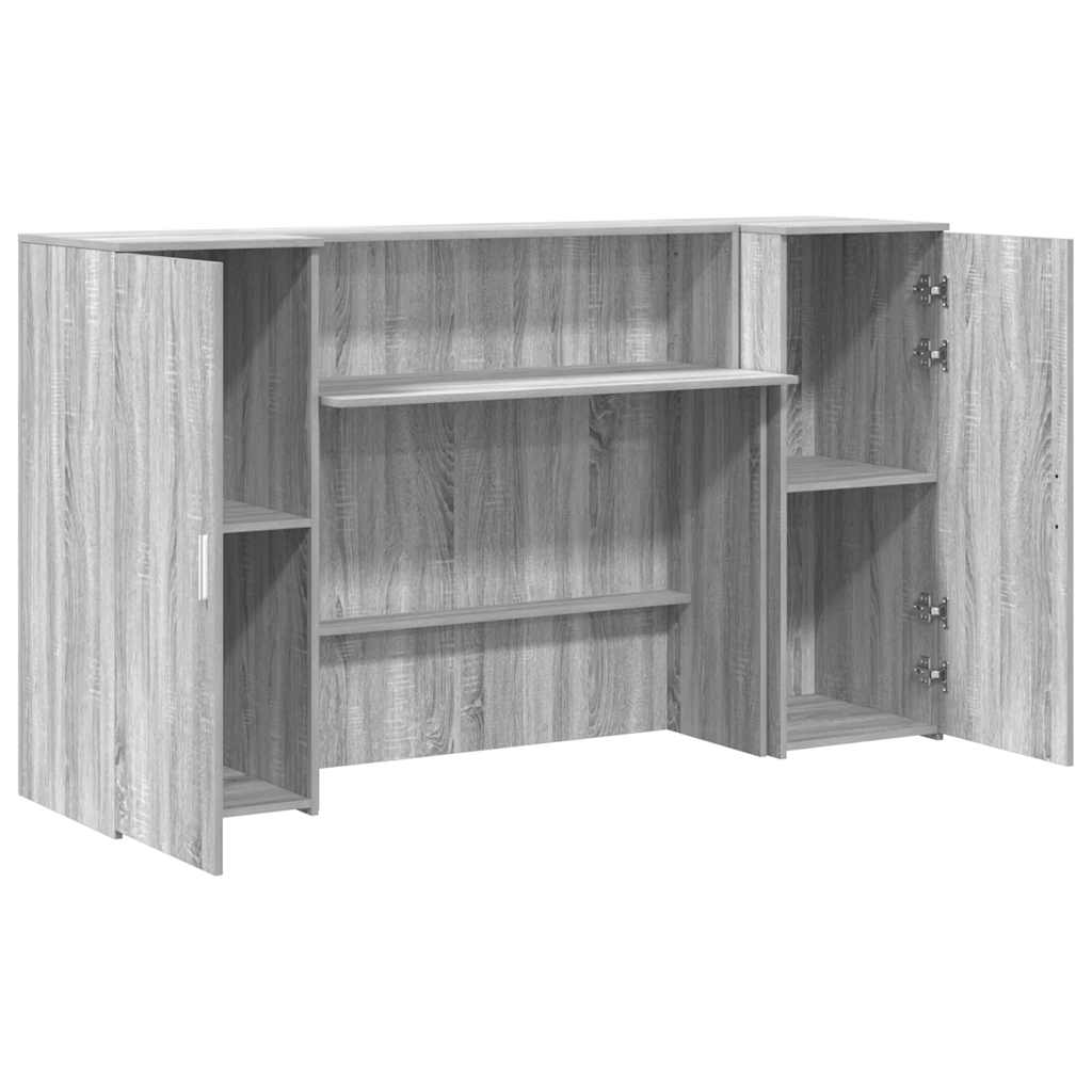 Recepcijski stol 180x50x103,5 cm od konstruiranog drva