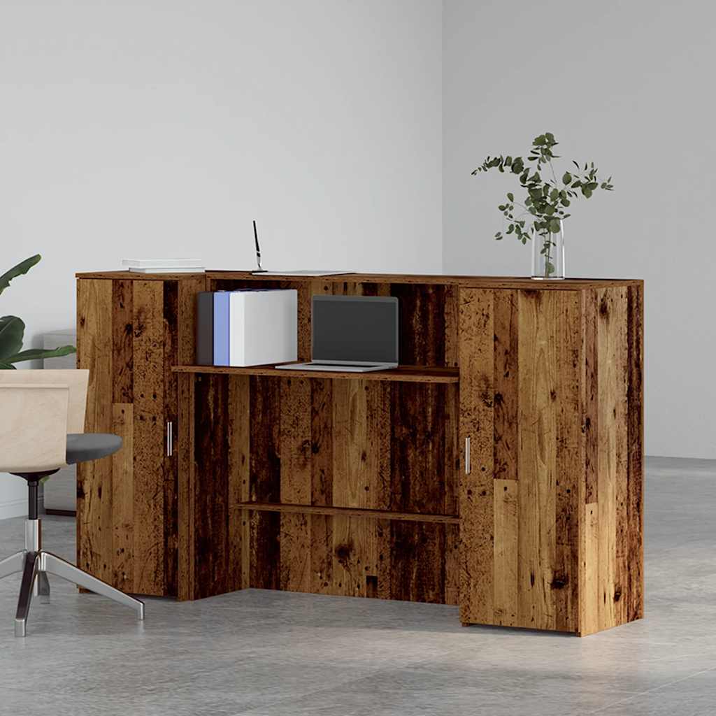 Recepcijski stol 180x50x103,5 cm od konstruiranog drva