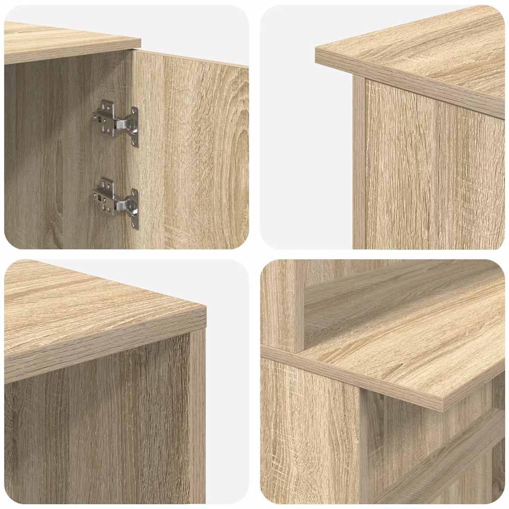 Recepcijski stol 200x50x103,5 cm od konstruiranog drva
