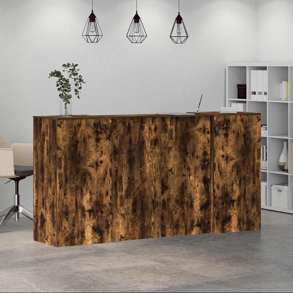 Recepcijski stol 200x50x103,5 cm od konstruiranog drva