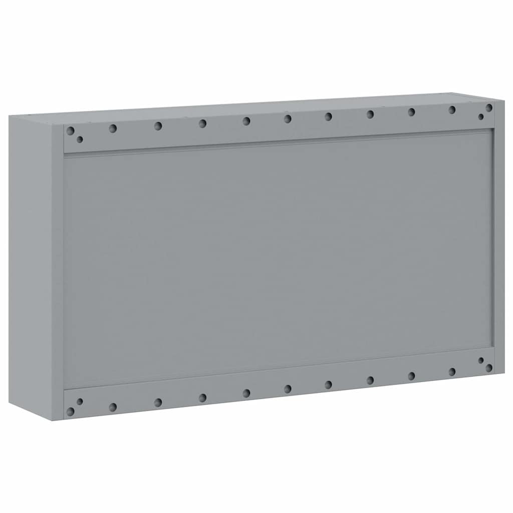 Ormar za alate s policom Crvena i siva 100 x 20 x 55 cm