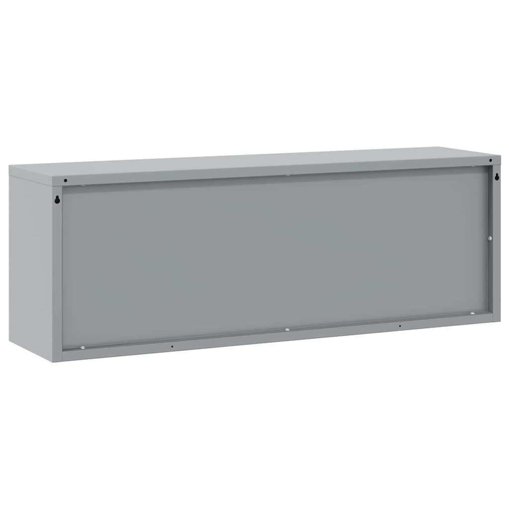 Ormar za alate s pohranom Crna i Siva 100 x 25 x 35 cm