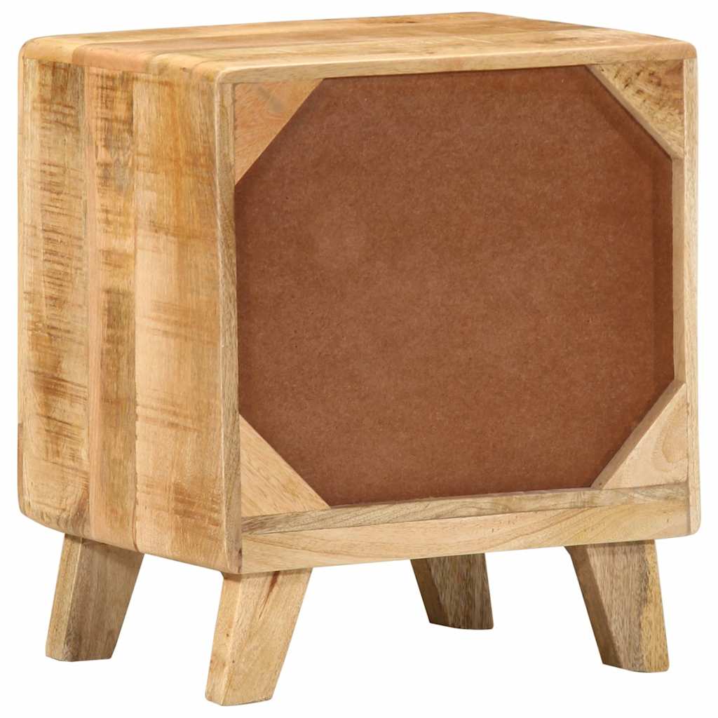 Noćni ormarić 40x32x46 cm Puno drvo Grubo Mango