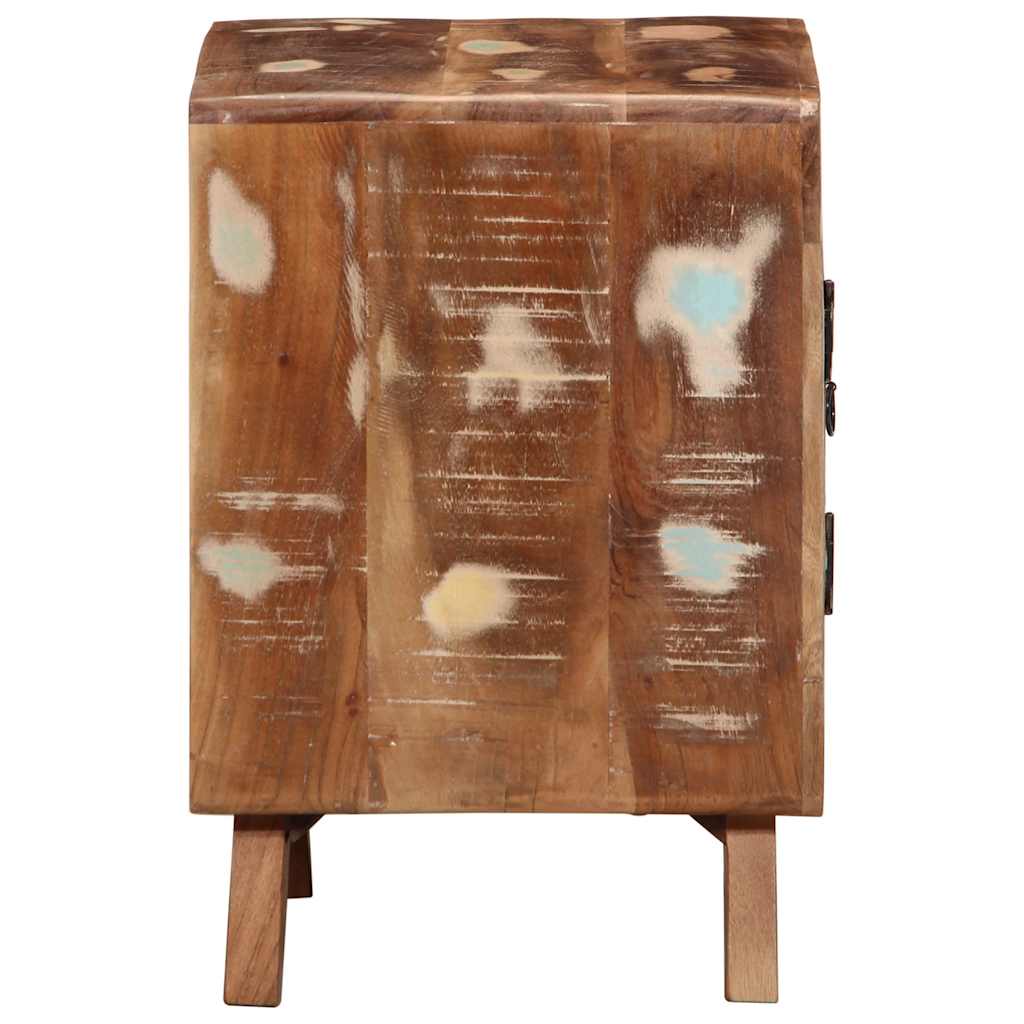 Noćni ormarić 2 kom 40x32x46 cm Obrađeno puno drvo