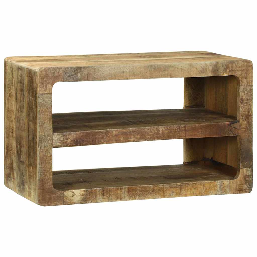 TV ormar s policom Smeđa 60 x 32 x 36 cm Čvrsto drvo manga