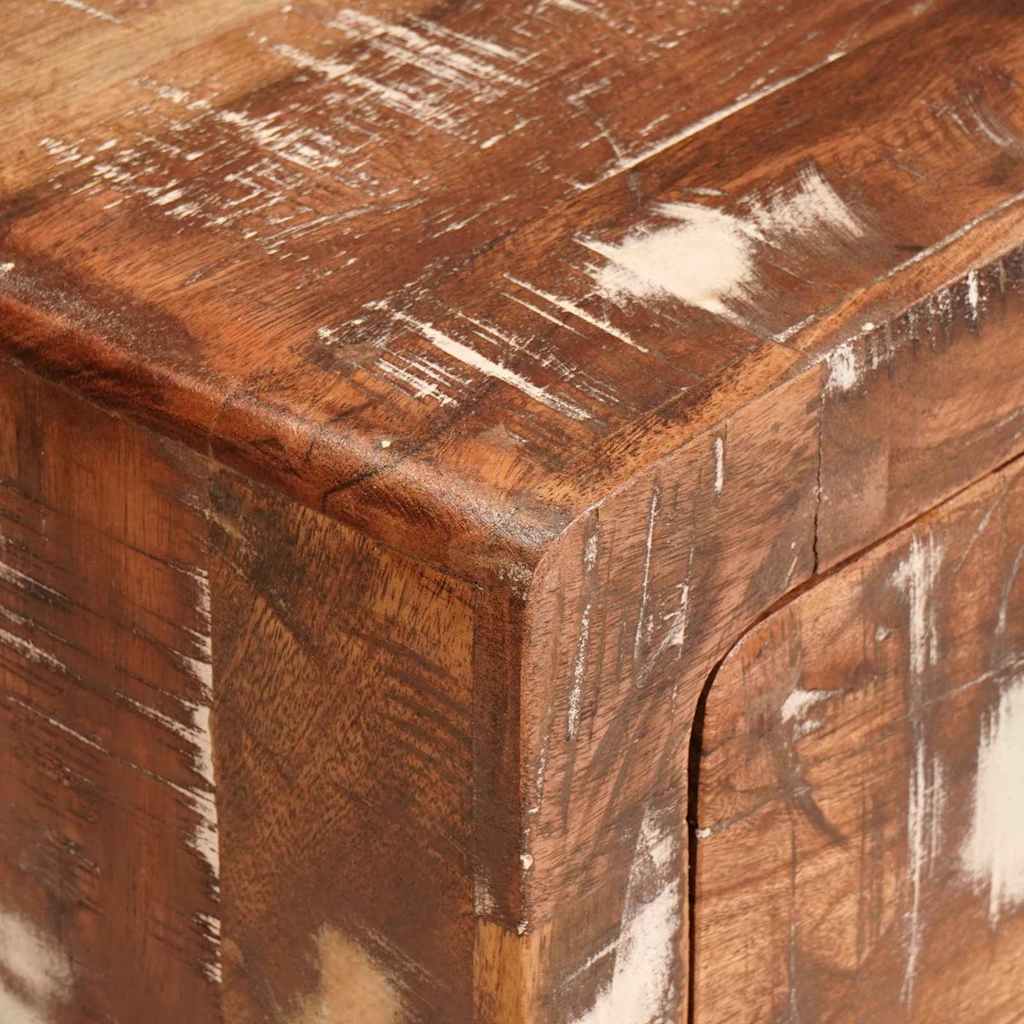 Konačna Stolić Smeđa 40 x 32 x 46 cm Čvrsto drvo iz reciklaže
