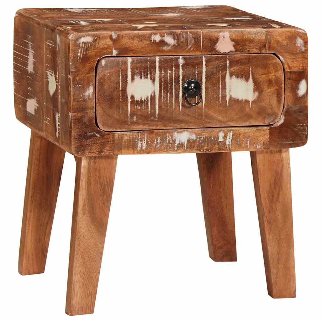 Konačna Stolić Smeđa 40 x 32 x 46 cm Čvrsto drvo iz reciklaže